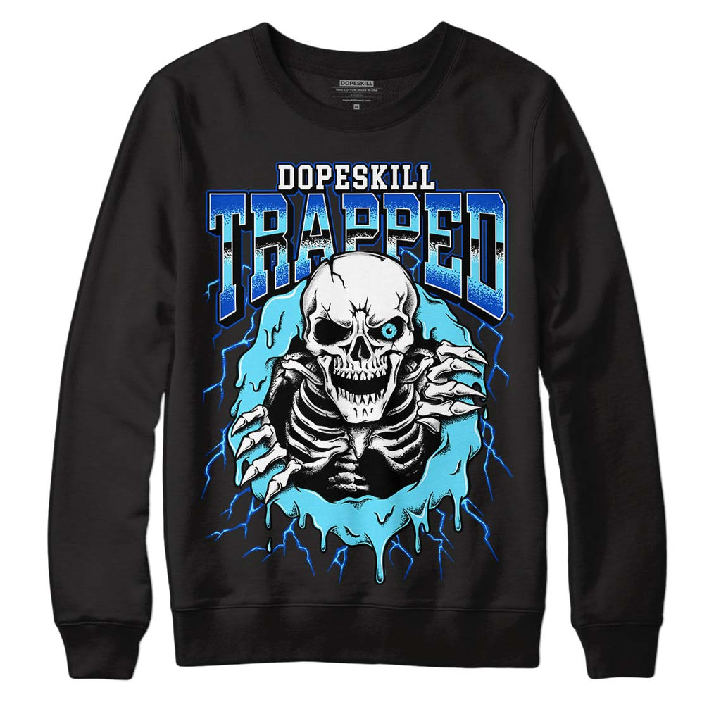Dunk Low Argon DopeSkill Sweatshirt Trapped Halloween Graphic Streetwear - Black