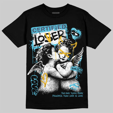 Jordan 11 Retro Gamma Blue (2025) DopeSkill T-Shirt Certified Lover Graphic Streetwear - Black