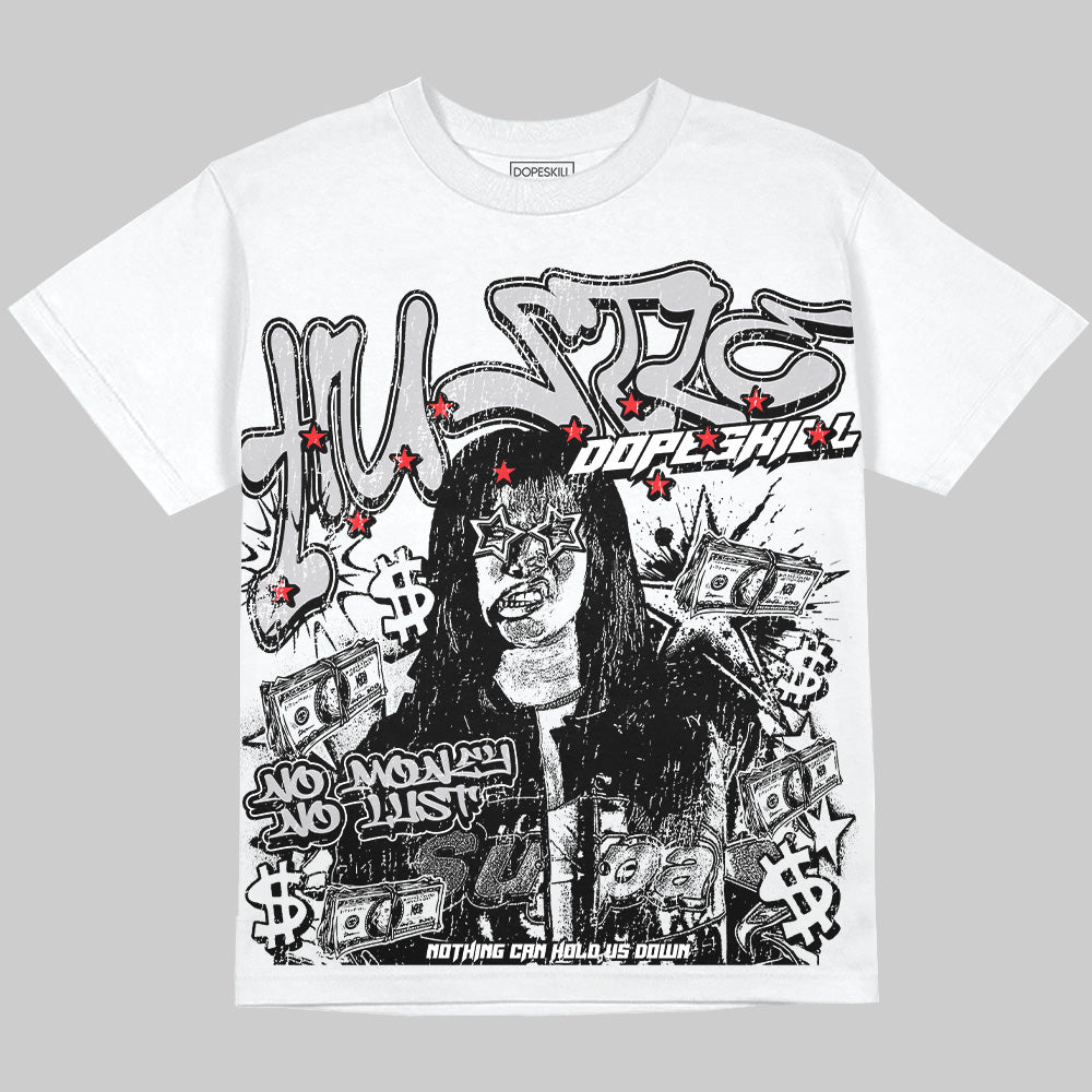 Grey Collection DopeSkill Oversize Print T-Shirt No Money No Lust Graphic
