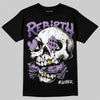 Jordan 10 “Hydrangeas” DopeSkill T-Shirt Rebirth Graphic Streetwear - Black