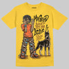 Yellow Sneakers DopeSkill T-Shirt My Grind Won't Let Me Lose Graphic Streetwear - Gold