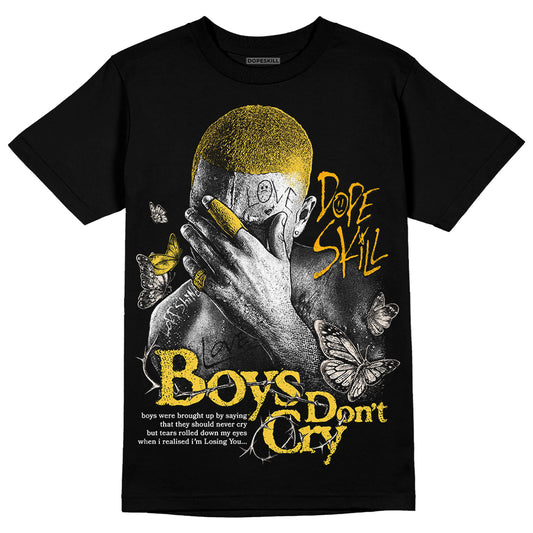 Jordan 4 "Sail" DopeSkill T-Shirt Boys Don't Cry Graphic Streetwear - Black