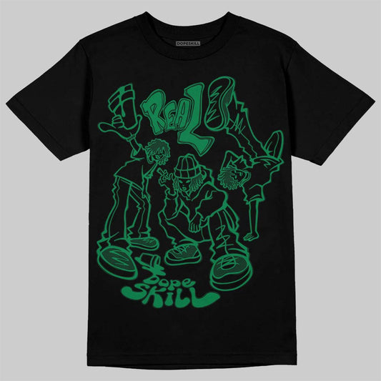 Green Sneakers DopeSkill T-Shirt Real Y2K Players Graphic Streetwear - Black