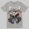 Grey Sneakers DopeSkill T-Shirt At The Top Graphic Streetwear - Gravel
