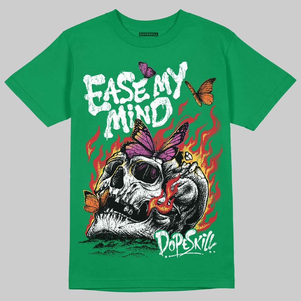 Green Sneakers DopeSkill T-Shirt Ease My Mind Graphic Streetwear - Irish Green