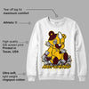 Yellow Bordeaux DopeSkill Sweatshirt MOMM Bear Graphic