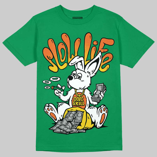 Green Sneakers DopeSkill T-Shirt Slow Life Graphic Streetwear - Irish Green
