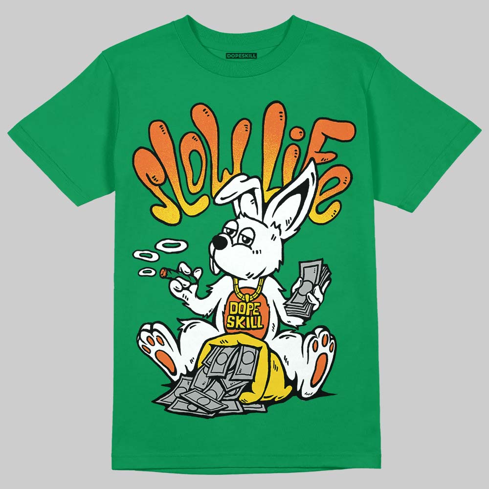 Green Sneakers DopeSkill T-Shirt Slow Life Graphic Streetwear - Irish Green
