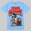 University Blue Sneakers DopeSkill T-Shirt Paper Chaser Boy Graphic Streetwear - Carolina Blue