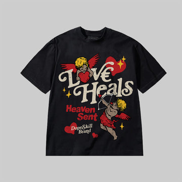 Samba Valentine's Day 2025 DopeSkill Premium T-Shirt New Love Heals Graphic