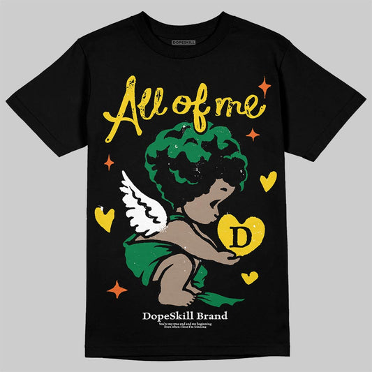 Green Sneakers DopeSkill T-Shirt All Of Me Graphic Streetwear - Black