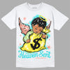 New Balance 9060 “Cyan Burst” DopeSkill T-Shirt Heaven Sent Graphic Streetwear - White