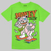 Neon Green Sneakers DopeSkill T-Shirt Money Callin' Graphic Streetwear - Lime