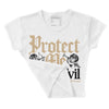 TAN Collection DopeSkill Women's Crop Top Protect Me From Evil Graphic