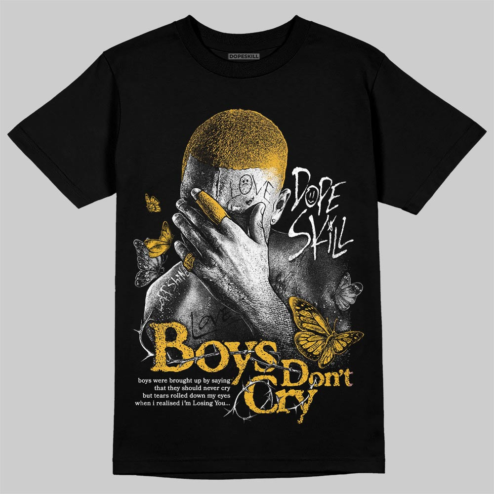 Jordan 5 'Tokyo' DopeSkill T-Shirt Boys Don't Cry Graphic Streetwear - Black