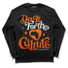 Orange, Black & White Sneakers DopeSkill Long Sleeve T-Shirt Do It For The Culture Graphic Streetwear - Black