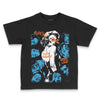 Jordan 1 High OG “UNC” Reimagined DopeSkill Toddler Kids T-shirt Built Different Streetwear - Black