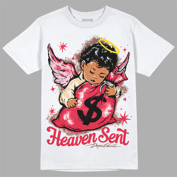 Dunk Low PRM Bacon DopeSkill T-Shirt Heaven Sent Graphic Streetwear - White 