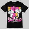 Jordan 4 Comic DopeSkill T-Shirt Stay Solid Graphic Streetwear - Black