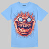 University Blue Sneakers DopeSkill T-Shirt Hellfire Graphic Streetwear - Carolina Blue