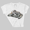 1906R ‘White Gold’ DopeSkill Women's Crop Top Rare Breed Type Graphic