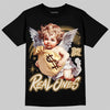 Jordan 11 Mother’s Day DopeSkill T-Shirt Real Ones Angel Graphic Streetwear - Black