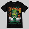 Green Sneakers DopeSkill T-Shirt Drip Harder Graphic Streetwear - Black