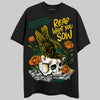 Green Sneakers DopeSkill T-Shirt Reap What You Sow Graphic Streetwear - Black