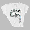 Lucky Green 5s DopeSkill Women's Crop Top No.5 Graphic