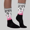 Wings 3s DopeSkill Sublimated Socks FIRE Graphic