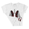 Red Taxi 12s DopeSkill Women's Crop Top Breathe Graphic