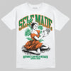 Green Sneakers DopeSkill T-Shirt Self Made Graphic Streetwear - White