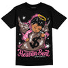 Dunk Low Smokey Mauve Playful Pink DopeSkill T-Shirt Heaven Sent Graphic Streetwear - Black 