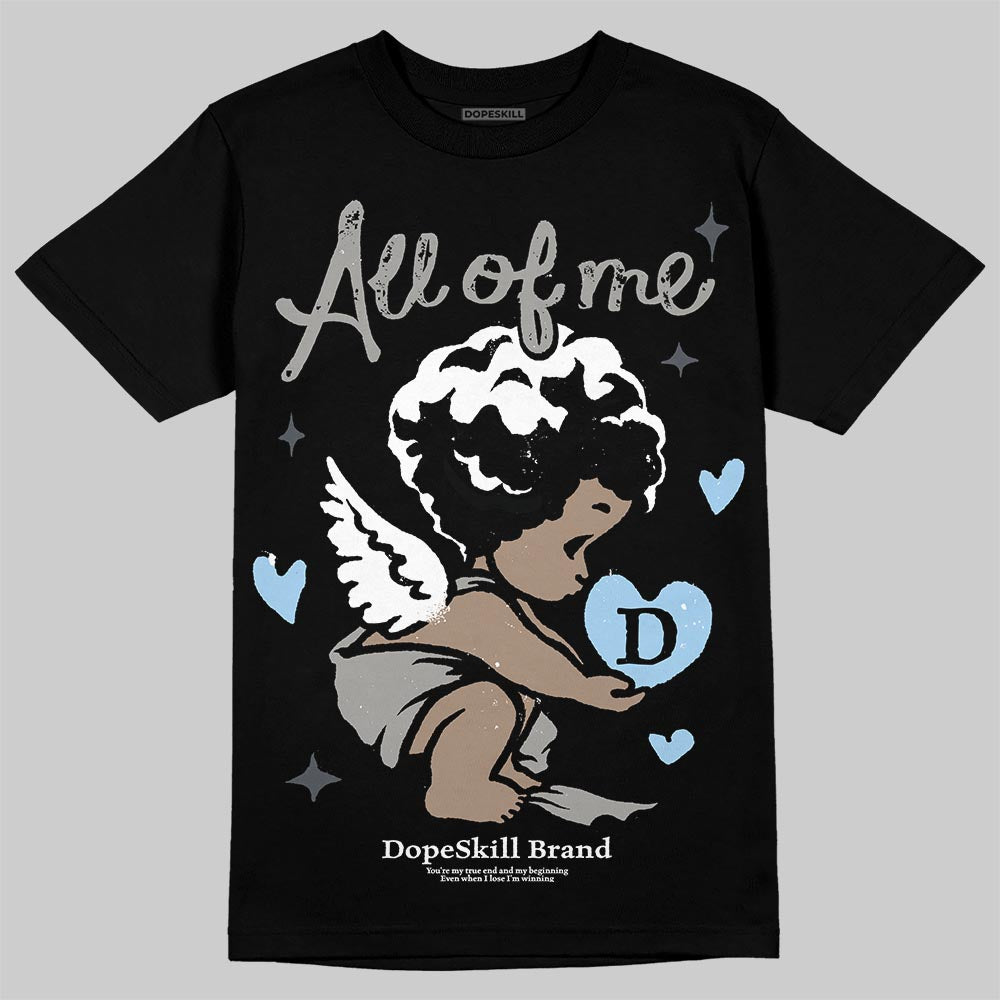 Jordan 11 Cool Grey DopeSkill T-Shirt All Of Me Graphic Streetwear - Black