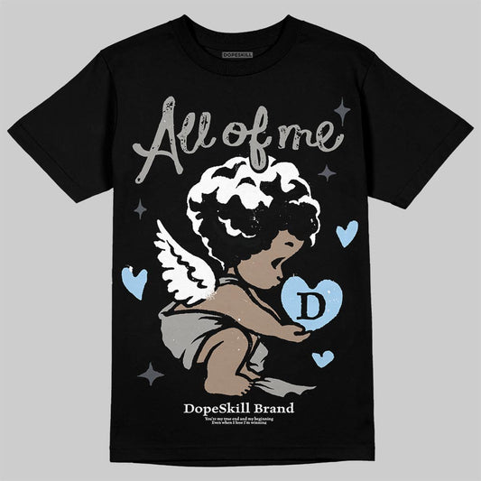 Jordan 11 Cool Grey DopeSkill T-Shirt All Of Me Graphic Streetwear - Black