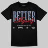 Jordan Spizike Low “Storm Blue” DopeSkill T-Shirt Better Myself Graphic Streetwear - black