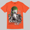 Jordan 1 Retro High OG Shattered Backboard (2025) DopeSkill T-Shirt Boys Don't Cry Graphic Streetwear - Orange
