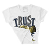 Michigan Dunks DopeSkill Women's Crop Top Trust No One Graphic