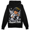 Jordan 14 Retro 'Stealth' DopeSkill Hoodie Sweatshirt Heaven Sent Graphic Streetwear - Black