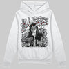 Grey Sneakers DopeSkill Hoodie Sweatshirt No Money No Lust Graphic Streetwear - WHite 