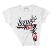 Red Taxi 12s DopeSkill Women's Crop Top LOVE Graphic