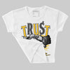 Yellow Collection DopeSkill Women's Crop Top Trust No One Graphic