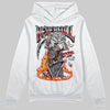 Grey Sneakers DopeSkill Hoodie Sweatshirt Heartless Graphic Streetwear - White 