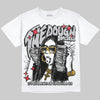 Grey Sneakers DopeSkill Oversize Print T-Shirt The Dough Graphic Streetwear