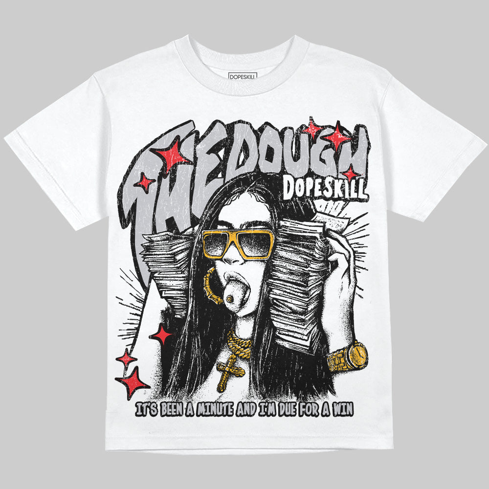 Grey Sneakers DopeSkill Oversize Print T-Shirt The Dough Graphic Streetwear