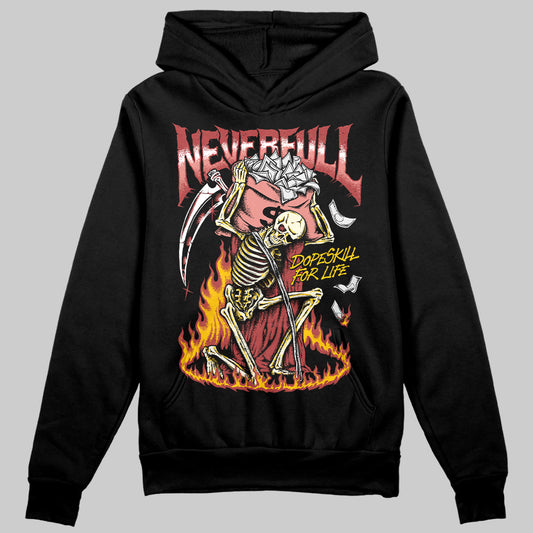 Jordan 13 “Dune Red” DopeSkill Hoodie Sweatshirt Heartless Graphic Streetwear - Black