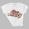 Red Stardust 3s DopeSkill Women's Crop Top Rare Breed Type Graphic