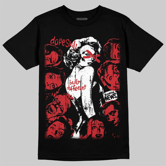 Air Max Uptempo 95 “Bulls Away” DopeSkill T-Shirt Built Different Graphic Streetwear - black