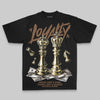 Brown Sneakers Oversize Print 'Loyalty' DopeSkill Graphic T-shirt Streetwear - black