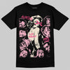 Jordan 4 "Iced Carmine" DopeSkill T-Shirt Built Different Graphic Streetwear - Black